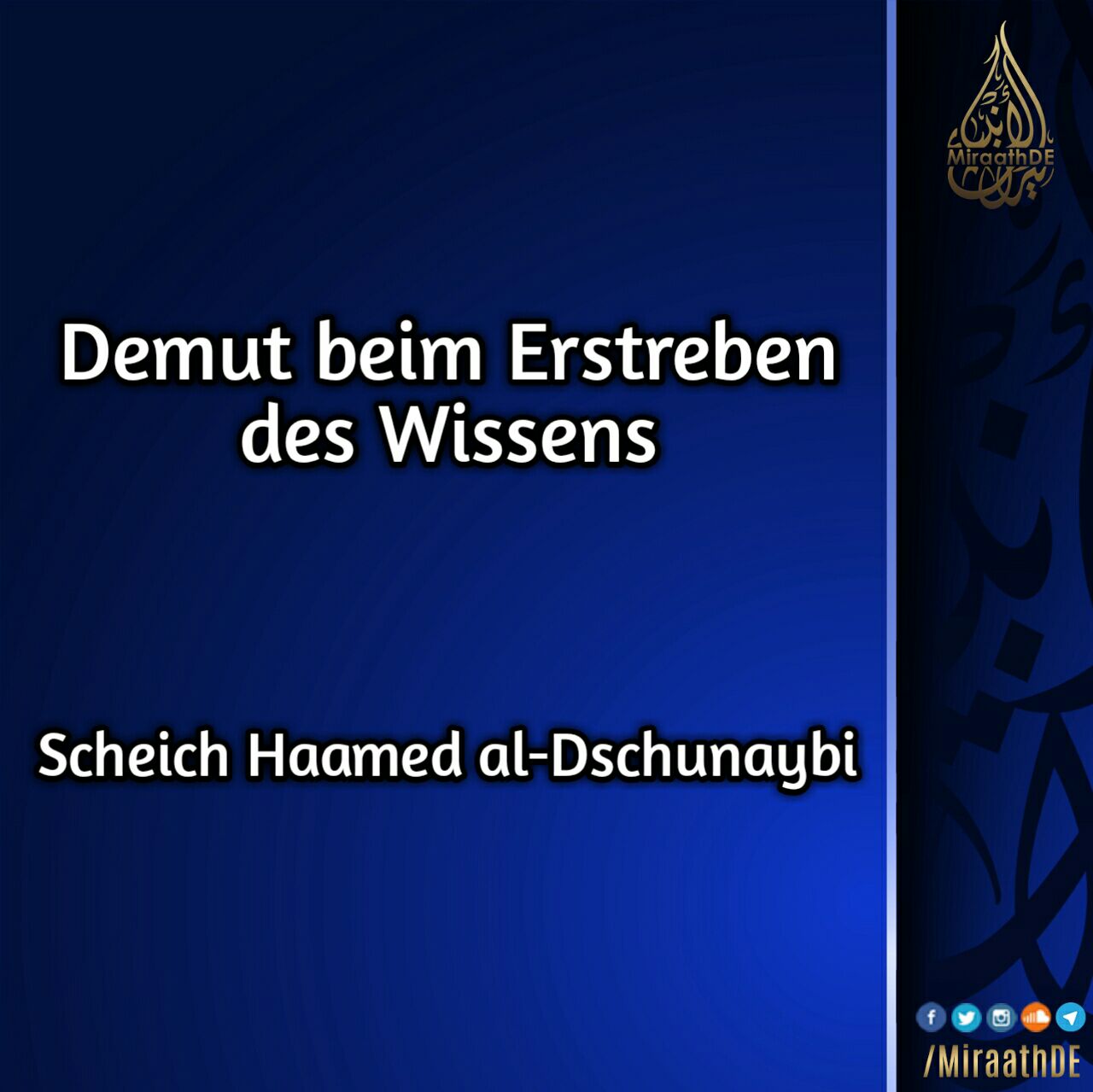 demut wissen haamed