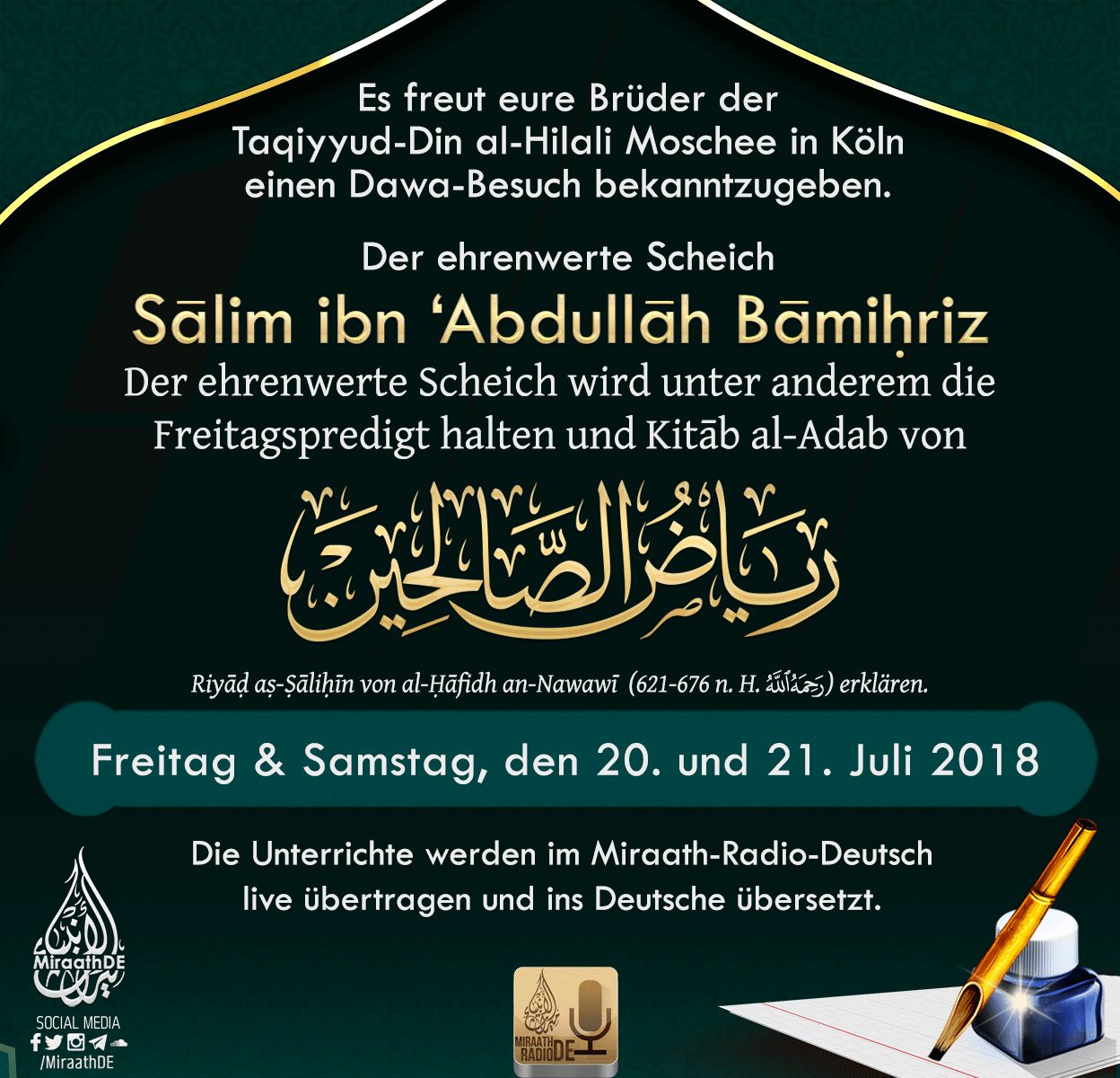 benehmen bamahriz de
